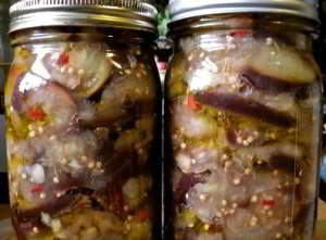 рецепт Маринованные баклажаны на зиму