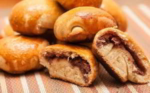 Булочки с фасолью