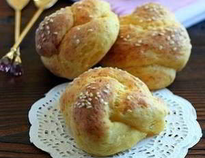 Быстрые творожные булочки