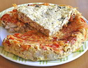 Запеканка из куриной грудки