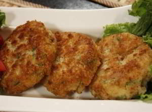 Куриные котлеты с плавленным сыром