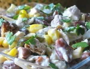 Салат с курицей