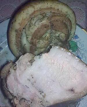 Сало (очень вкусный рулет)
