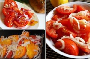 Самые вкусные помидорки! Закусочный, салатный вариант