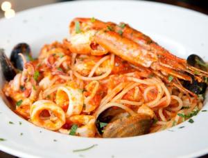 Pasta al mare. Паста с морскими гадами
