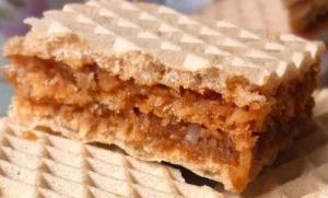 Вафельный торт с кокосом (без масла и яиц)