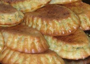 Кабачковые кексы с беконом