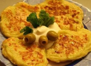 Кабачковые оладьи