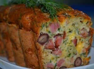 Мясной кекс