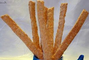 Овсяные палочки с сыром