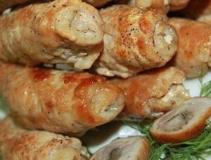 Рулетики мясные