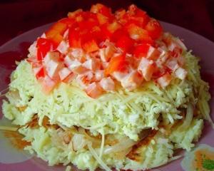 Салат простой и вкусный