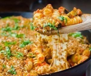 Сырная паста, запеченная в духовке