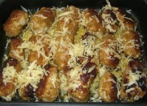 Мини котлетки куриные