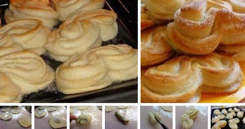 Плюшка сахарная