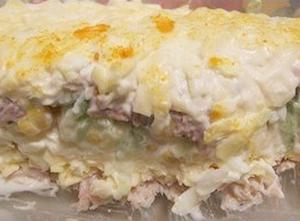 Салат "Курица под шубой"
