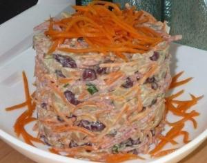 Салат "Фасолинка"