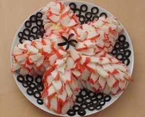 Салат из крабовых палочек