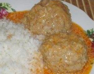Тефтели в подливе - Вкусные
