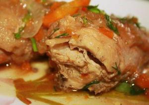 Тушеная курочка, очень вкусно!