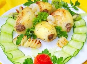 Фаршированный картофель