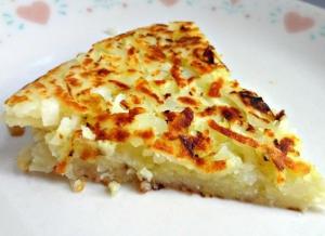 Бабка из отварного картофеля