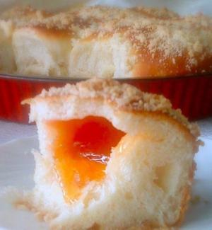 Булочки с начинкой и штрейзелем
