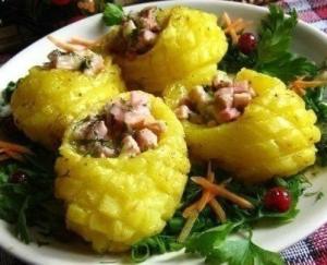 Горячая закуска "Лапти"