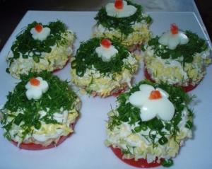 Закуска из тунца