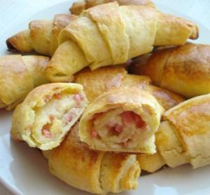 Картофельные рогалики