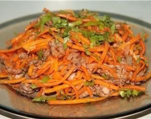 Корейское блюдо "Хе" из мяса