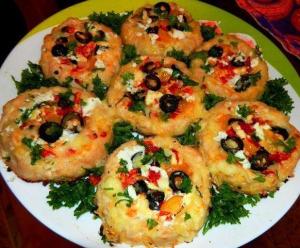 Куриные котлеты с начинкой
