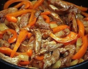 Мясо по-тайски