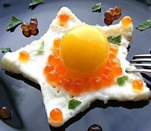 Необычная яичница