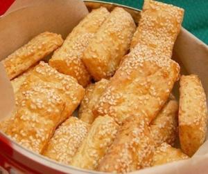 Печенье с плавленным сыром