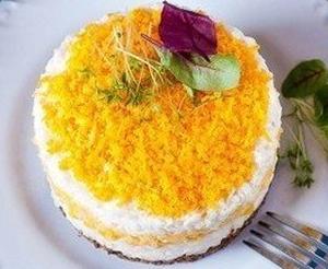 Рисовый салат с печенью