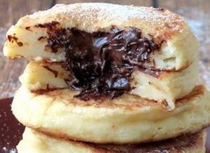 Сырники с шоколадом внутри