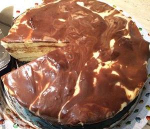 Торт Птичье молоко (мраморный)