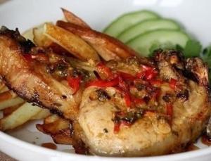 Шикарное мясное блюдо с не менее шикарным маринадом