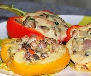 Болгарский перец с начинкой