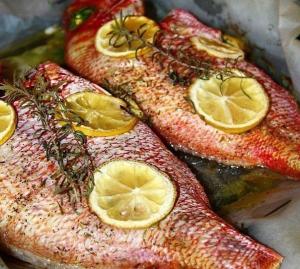 Вкусная рыба в духовке