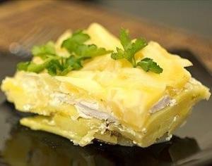 Запеканка из картофеля с курицей