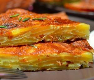 Испанская тортилья с розмарином
