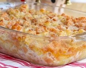 Макаронная запеканка