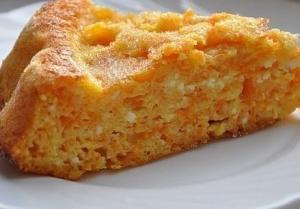 Морковная запеканка