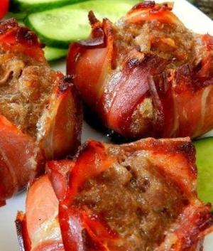 Мясные тюльпаны