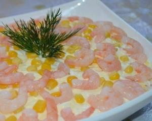Салат "Креветочка"