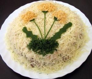 Салат "Одуванчик"