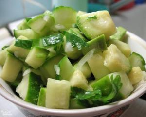 Салат из кабачков