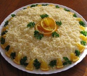 Салат из курицы с корейской морковкой